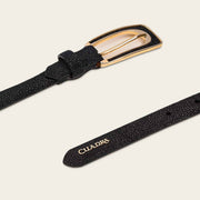 Cinturón de vestir en piel genuina de mantarraya para dama Cinturones 