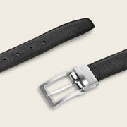 Cinturón reversible en piel genuina de venado Cinturones 