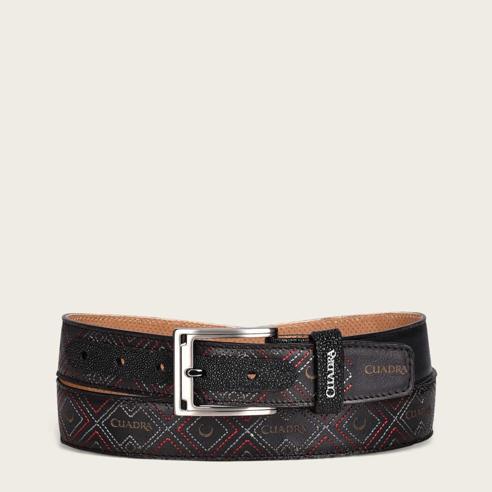 Cinturones Cuadra Hombre CUADRA Cinturu00f3n De Caballero En