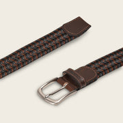 Cinturón casual tejido en piel genuina para caballero Shop 