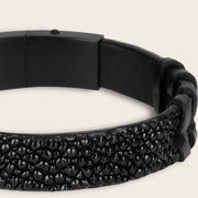 Pulsera en piel genuina de mantarraya Joyería 