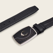 Cinturón vaquero en piel genuina para caballero Cinturones 