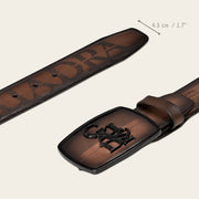 Cinturón vaquero en piel genuina Cinturones 