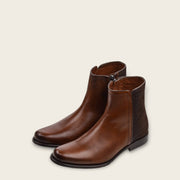 Botín de vestir en piel genuina para caballero Vestir 