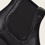 Botín de vestir en piel genuina de venado para caballero Botas y Botines 