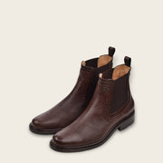 Botín de vestir en piel genuina de venado para caballero Botas y Botines 