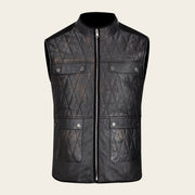 Chaleco doble vista en piel de ovino Chalecos 