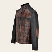 Chamarra para caballero en piel genuina Chamarras 