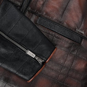 Chamarra para caballero en piel genuina Chamarras 