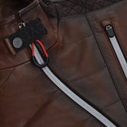 Chaleco para caballero en piel genuina Chalecos 