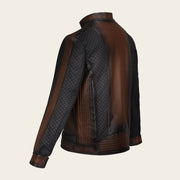 Chamarra para caballero en piel genuina Chamarras 