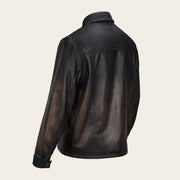 Chamarra para caballero en piel genuina Chamarras 