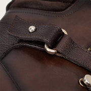 Botín para dama en piel genuina Botas y Botines 