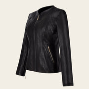 Chamarra para dama en piel genuina Chamarras 