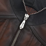 Chaleco para dama en piel genuina Chalecos 