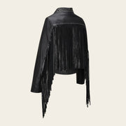 Chamarra con flecos para dama Chamarras 