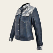 Chamarra para dama en piel genuina Chamarras 