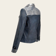 Chamarra para dama en piel genuina Chamarras 