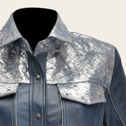 Chamarra para dama en piel genuina Chamarras 