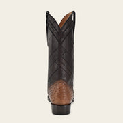 Bota tradicional en piel genuina de avestruz para caballero Botas y Botines 